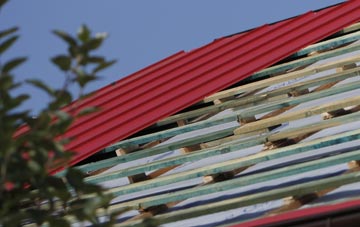 Lower Dicker corrugated roofing costs